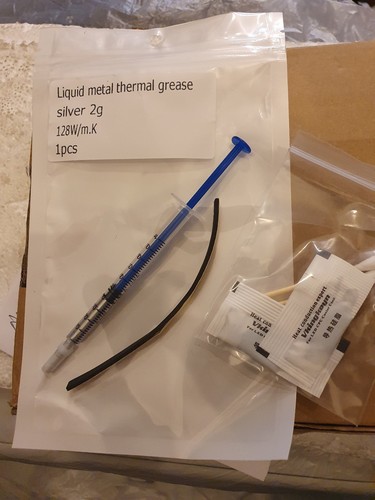 Liquid metal thermal - , paste