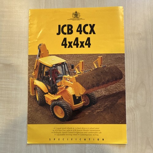 Jcb 4cx 4x4x4 backhoe loader - 4cx,