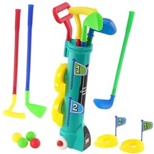 Kids Outdoor Golf Set Caddy