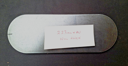 Mild steel laser cut sheet - steel,