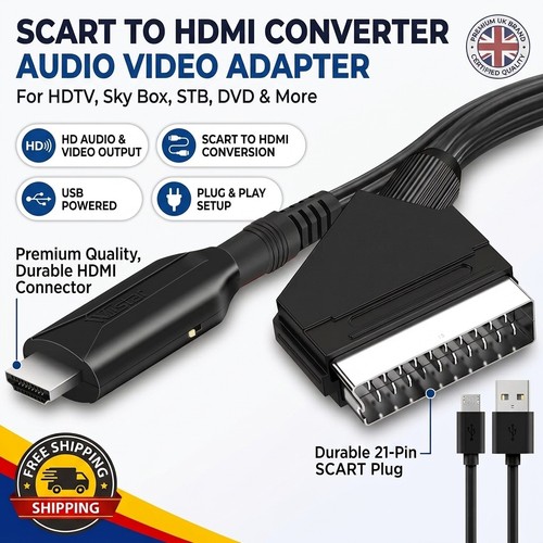 Scart hdmi converter audio - hdmi,
