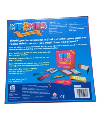 Mrs family edition game - mr,