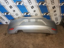 Genuine VW Scirocco Complete Rear Bumper in Reflex silver 2009 - 2014