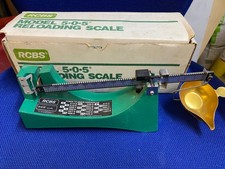 RCBS 5-0-5 Reloading Powder Scales Balance Beam Weigh Scale.Lee/Lyman/Hornady.