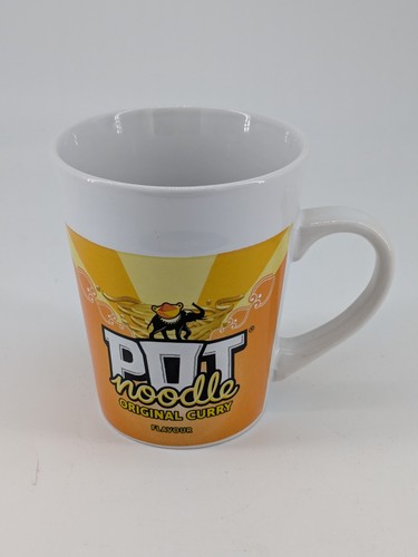 Pot noodle curry ceramic mug - noodle,