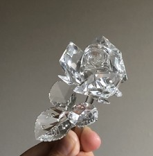 Swarovski Crystal 3” Rose