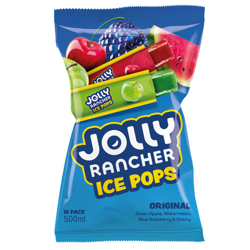 Jolly rancher ice pops pack - 10,