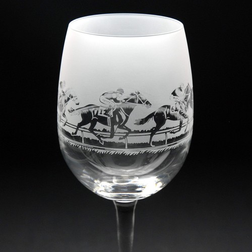 Horse racing crystal wine - horse,