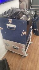 dj set up electro voice q1212 amp  dennon dn-d9000 pioneer ctrl in flight cases 
