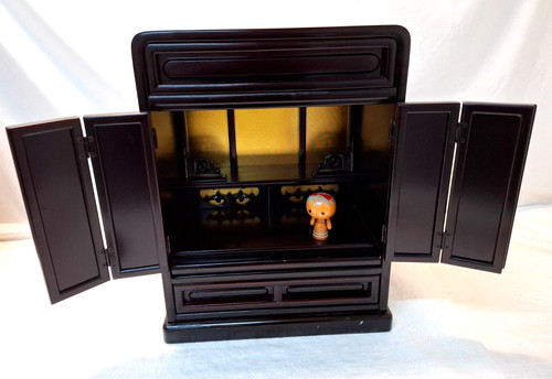 Vintage rosewood butsudan - rosewood,