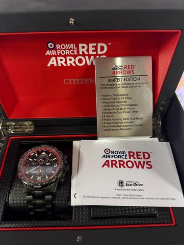 Citizen red arrows skyhawk t - red,