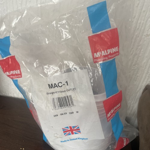 Mcalpine white plastic - white,
