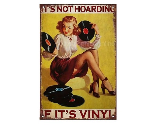 Vinyl not hoarding - vinyl,