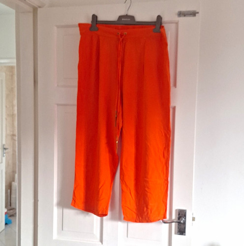 George womens orange - orange, linen