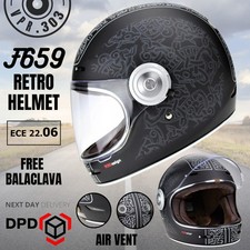 Full Face Motorcycle Bike Road