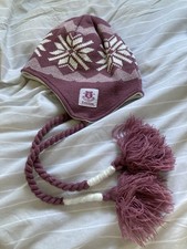 Girl’s Pink Everton Winter Hat, 8-12 Years, New Without Tag