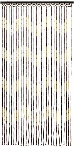 Bamboo wooden beaded door - bamboo,