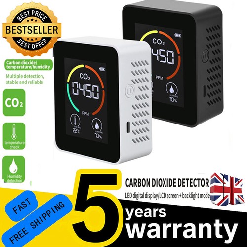 Co2 meter temperature humidity - meter,