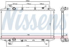 Genuine nissesns radiator for - genuine,