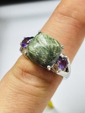 TJC silver,seraphinite and