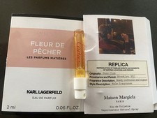 Perfume Samples Fleur De Pecher, Delices De Cartier, Jazz Club