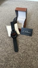 Mens L.A Banus Black Chronograph Watch
