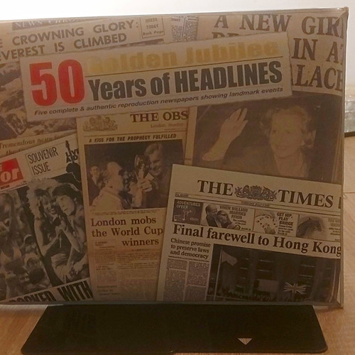 Years headlines - 50, of