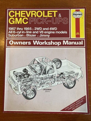 Haynes manual for - manual, 1967-1985
