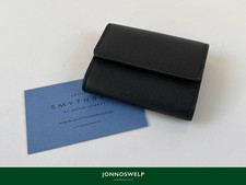 Smythson Navy Panama Leather