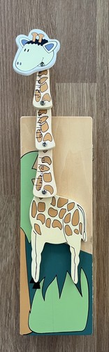 Painted giraffe long - painted, neck