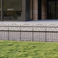 10x Decorative Metal Garden