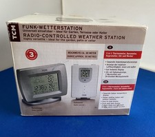 TCM Radio Control WEATHER STATION & CLOCK 5 in 1