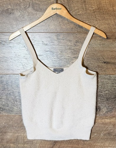 Peal cashmere tank top vest - peal,