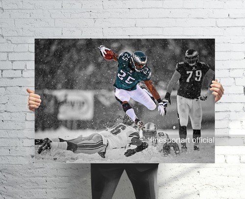 Lesean mccoy snow canvas - mccoy, wall