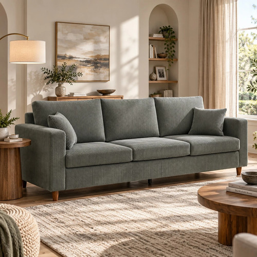Homcom seater sofa - 3, with