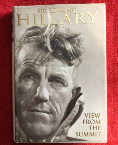 Plate signed edmund - signed, hillary