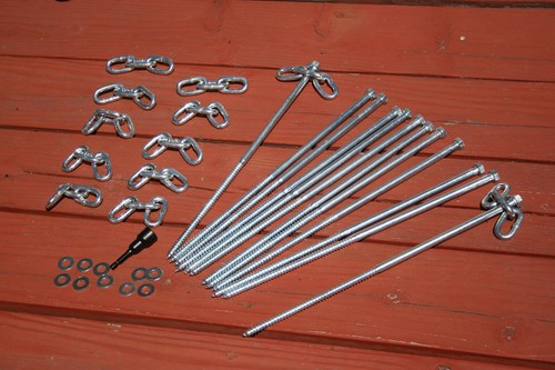 Lag screws x 14 tent - lag,
