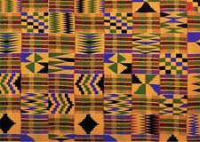 Kente Cloth Print A4 EDIBLE