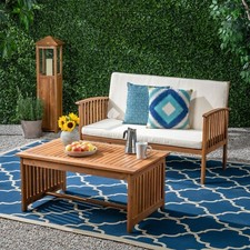 Tolbert Outdoor Acacia Wood