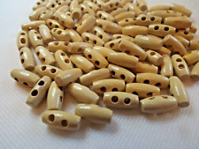 100 PCs Mini 16mmx7mm Natural