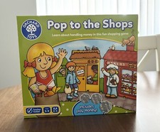 Orchard Toys Pop to the Shops Game Teaches Handling Money New