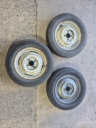 Morris minor wheel rims set - morris,