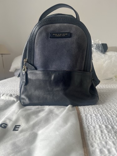 The bridge navy leather and - navy,
