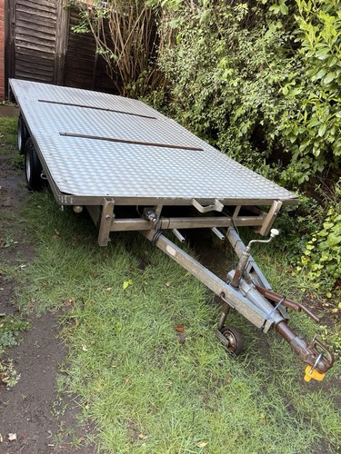 Heavy duty twin axle - twin, flatbed