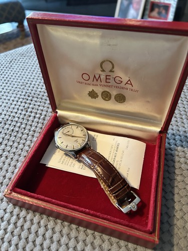 Omega vintage 1950s manual - vintage,