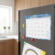 Reusable Magnetic Calendar