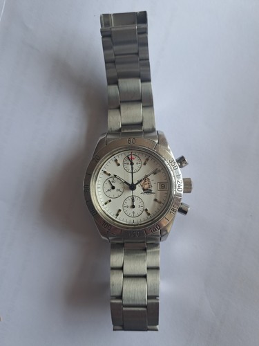 Dpw chronograph with the - dpw, chronograph.
