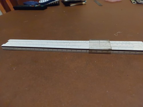 Slide rule faber castell - slide,