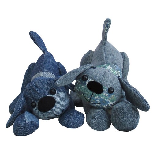 Denim dog soft - denim,