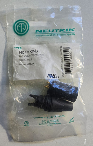 Neutrik nc4mxx pole xlr - 4-pole,